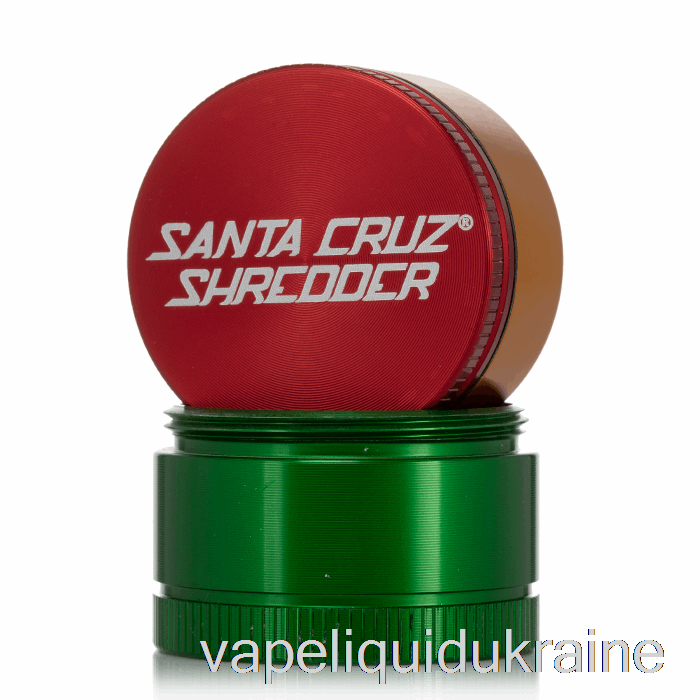 Vape Liquid Ukraine Santa Cruz Shredder 1.6inch Small 3-Piece Grinder Rasta (40mm)